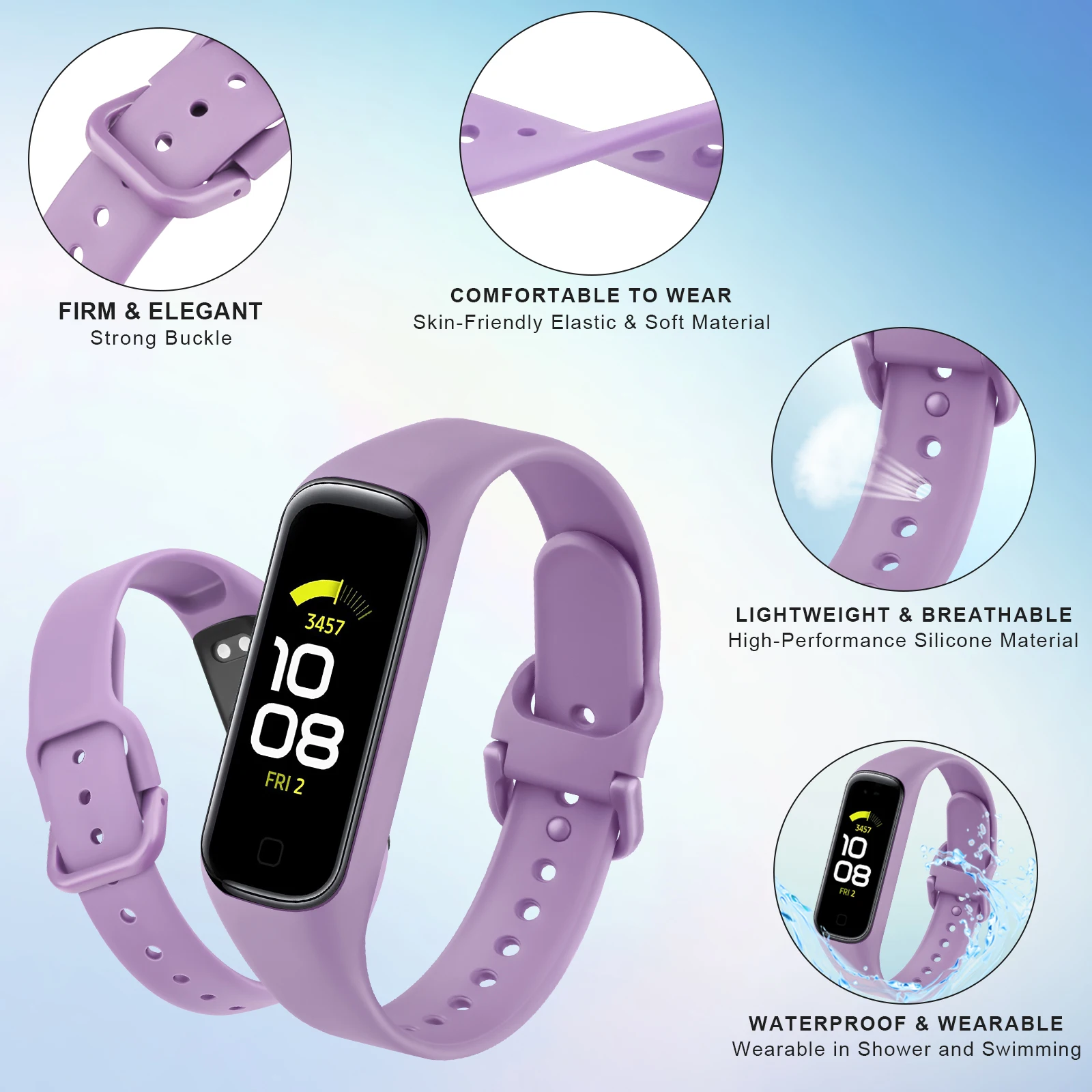 Soft Silicone Strap For Samsun - Silicone Band Replacement recensione e prezzo