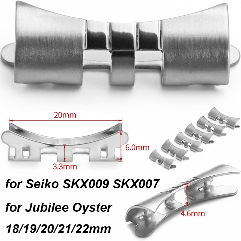 18/19/20/21/22mm 2PCS Stainles - Watch Band Connector recensione e prezzo