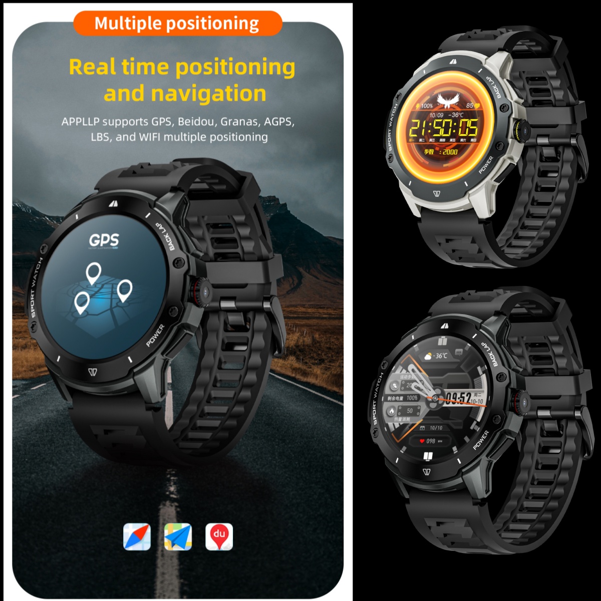 8+128GB Smart Watch 1.43''AMOL - Smartwatch Store recensione e prezzo