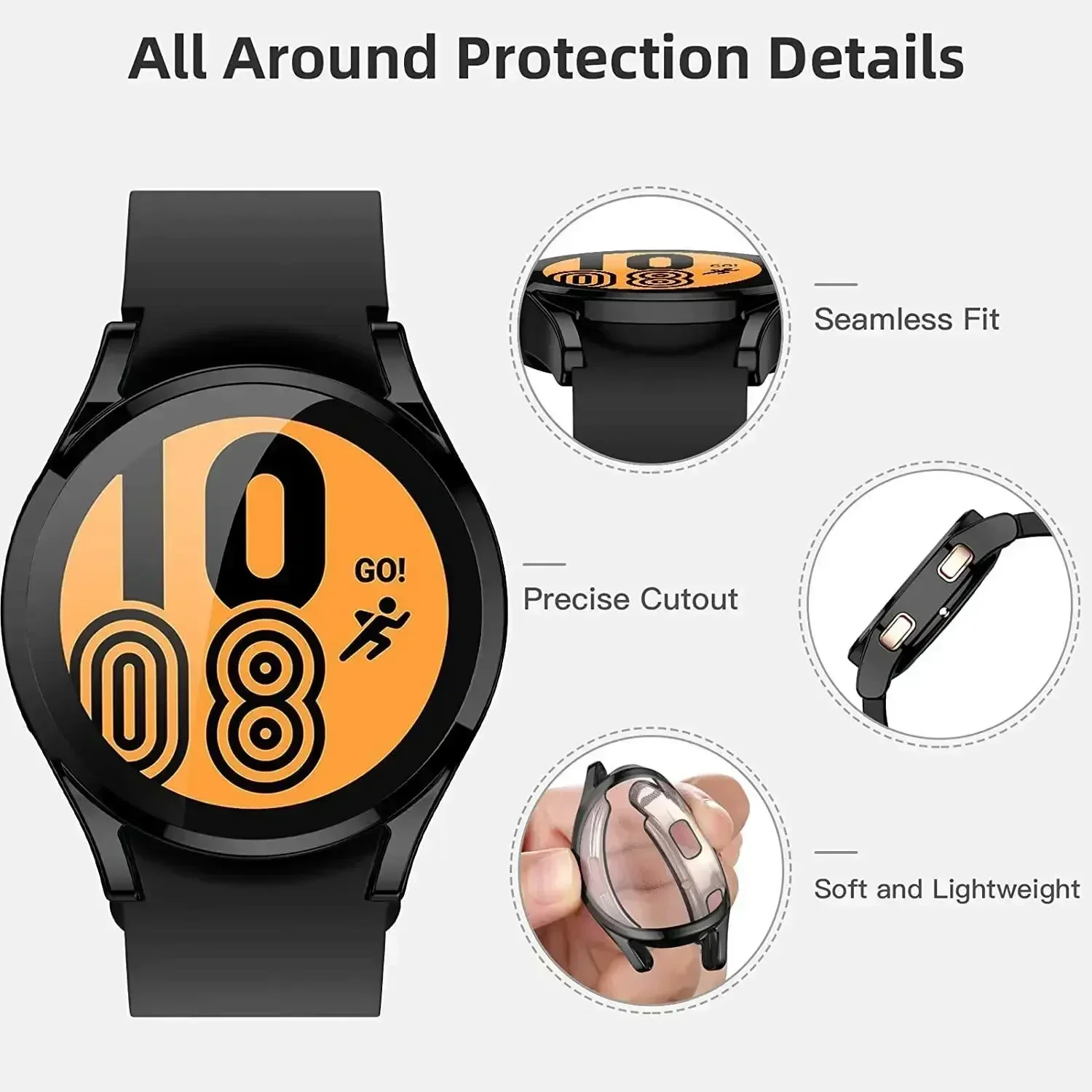 Case for Samsung Galaxy Watch  - Accessories For Galaxy Watch 5 recensione e prezzo