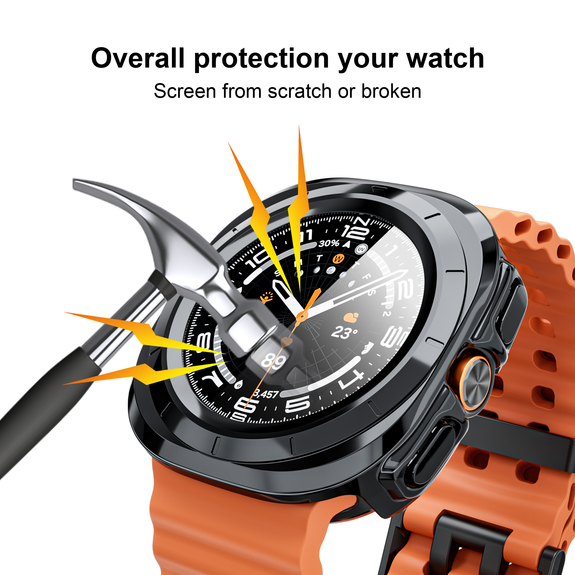 Case for Samsung Galaxy Watch  - Samsung Smartwatch Accessories recensione e prezzo