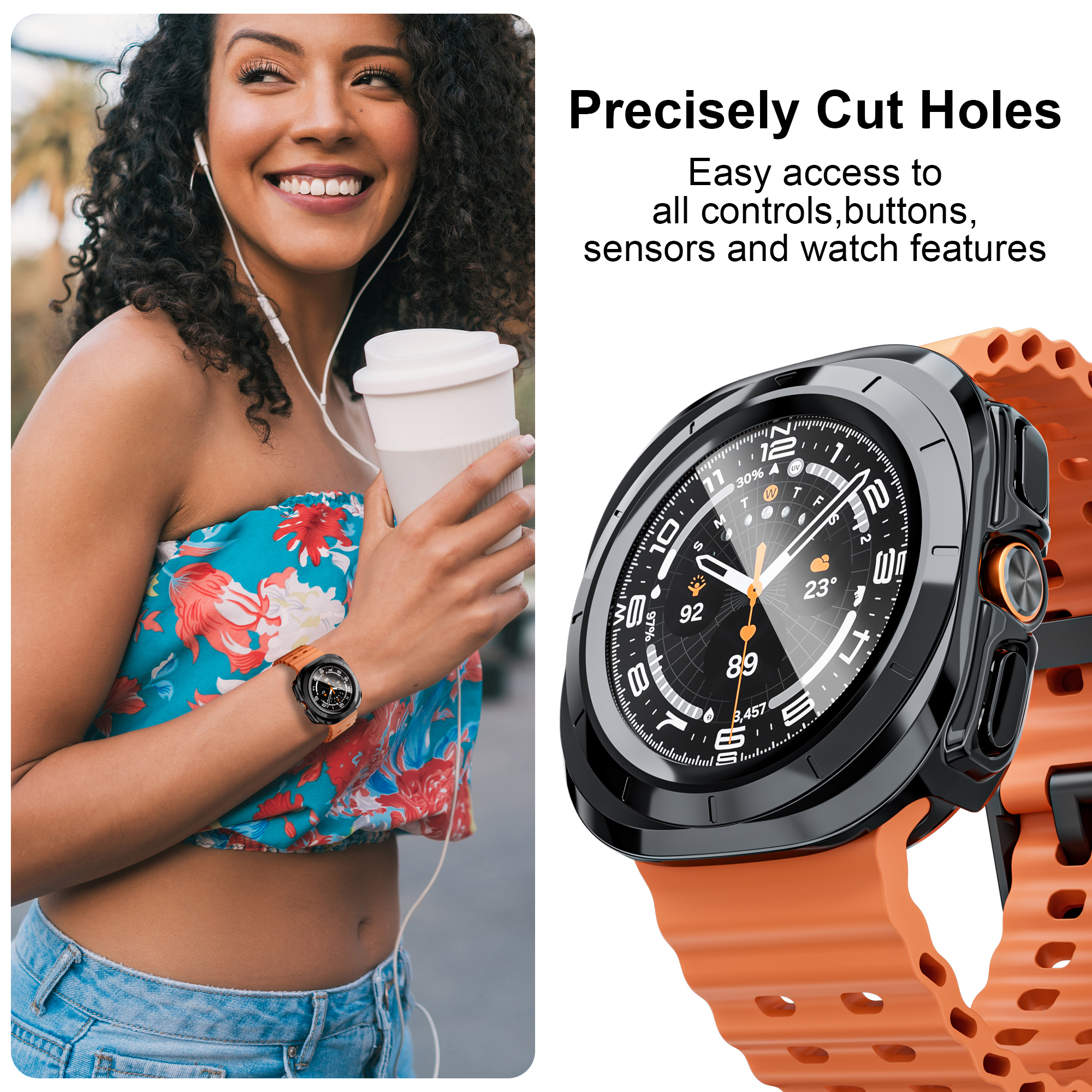 Case for Samsung Galaxy Watch  - Samsung Smartwatch Accessories recensione e prezzo
