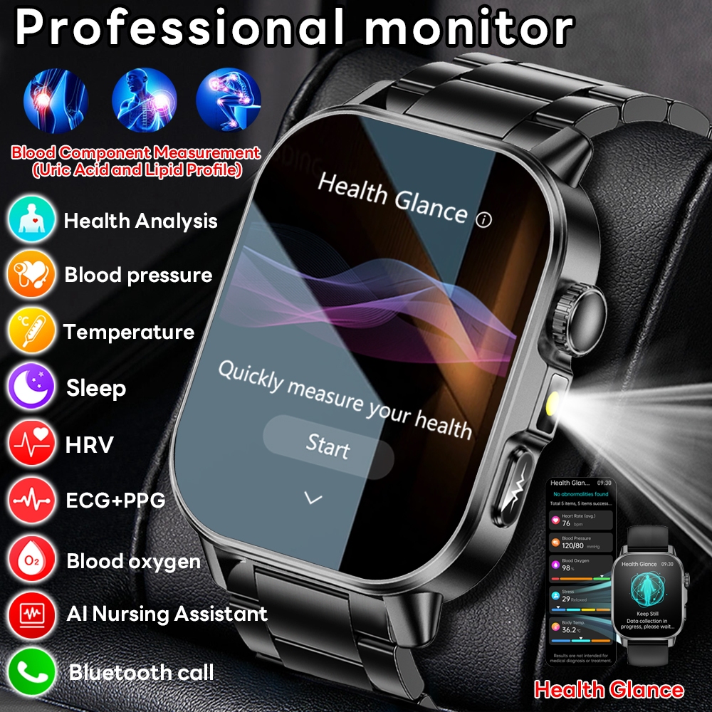 2026 New Model Uric Acid & Lip - Smartwatch Id recensione e prezzo