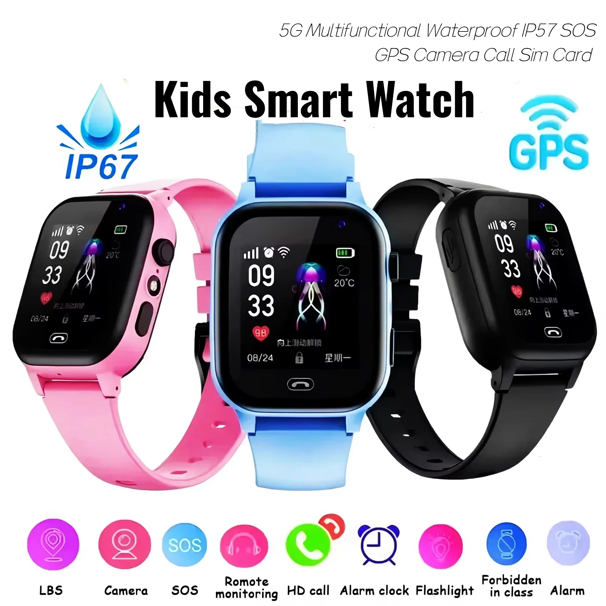 Lenovo Kids Smart Watch 5G GPS - Smartwatch Id recensione e prezzo