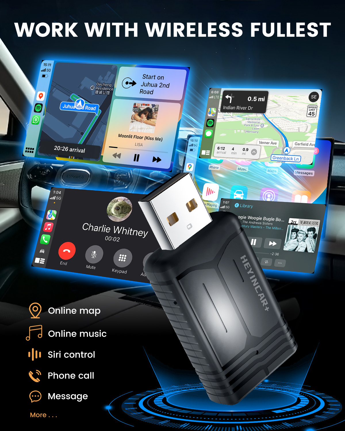2026 NEW Wireless CarPlay Adap - Smartwatch Universal recensione e prezzo
