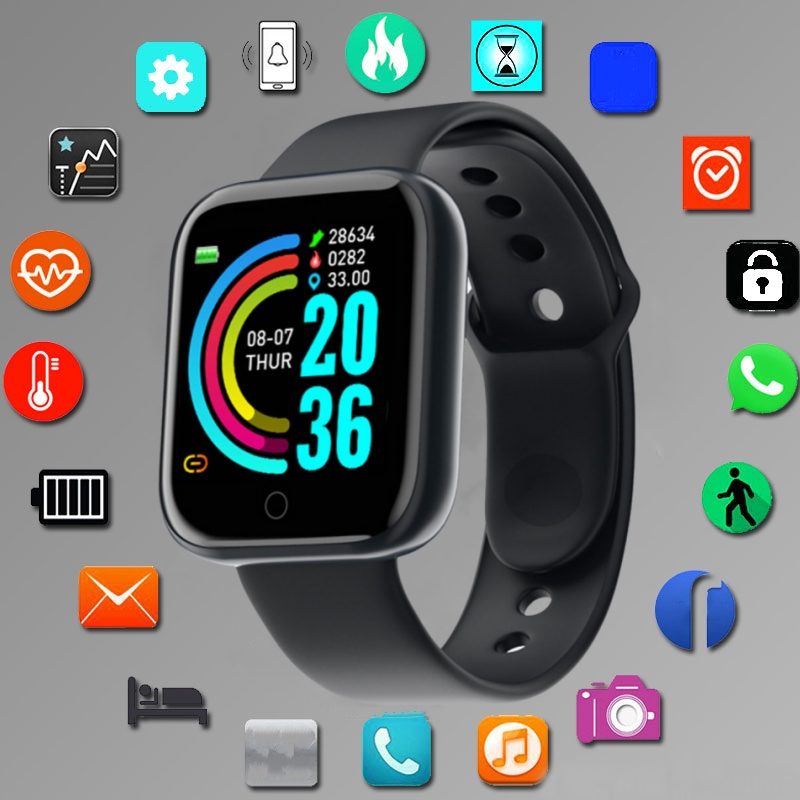 Smart Watch For Men Women Spor - Silicone Band Replacement recensione e prezzo