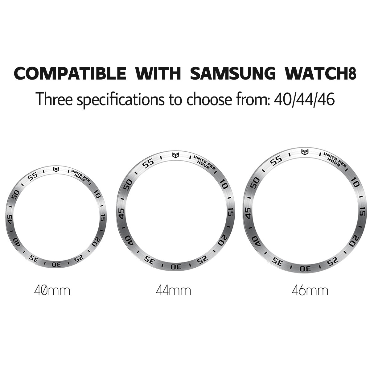 Metal Bezel Ring for Samsung G - Accessories For Galaxy Watch 5 recensione e prezzo