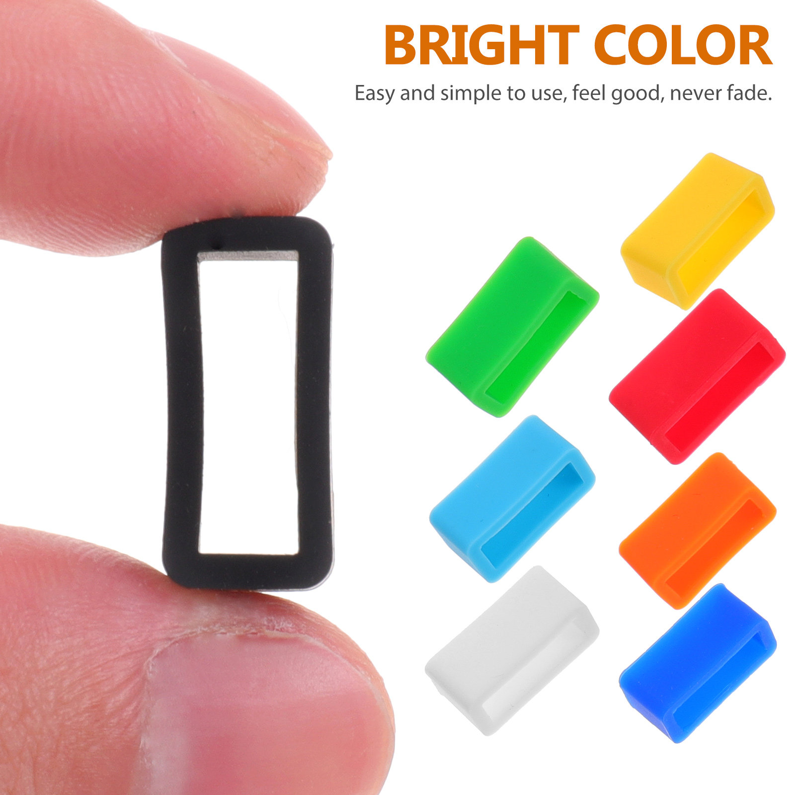 8Pcs Sturdy Watch Band Buckle  - Silicone Band Replacement recensione e prezzo