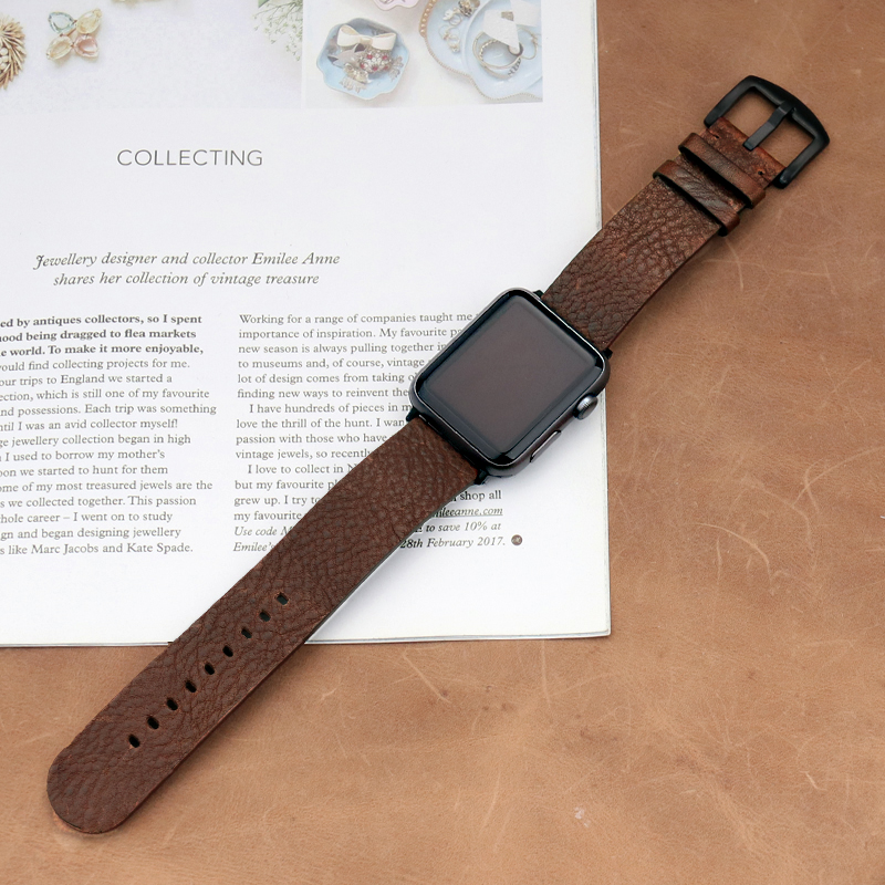 Italian Calfskinl Strap for Ap - Smartwatch Accessories Shop recensione e prezzo