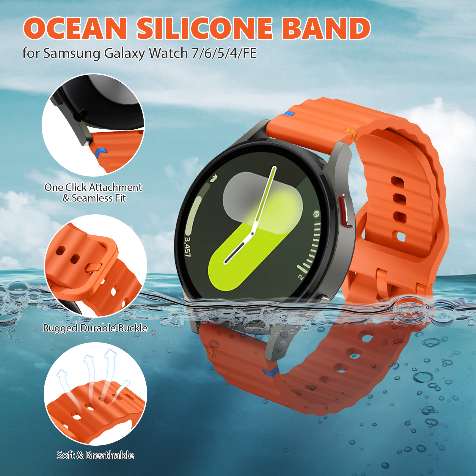 18mm/22mm watch Straps For Hua - Titan Smartwatch Accessories recensione e prezzo