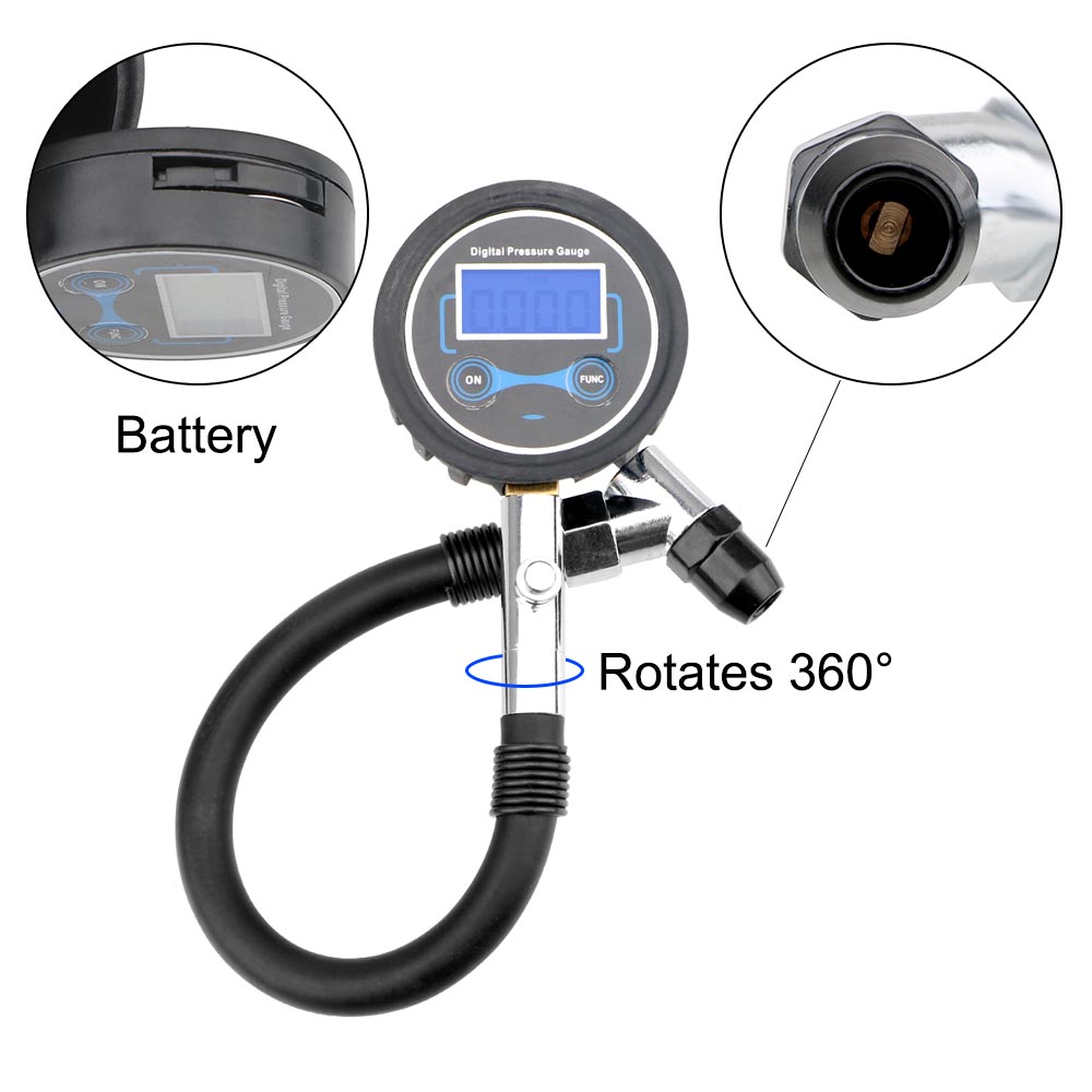 0-200Psi Tire Pressure Gauge M - Smartwatch Universal recensione e prezzo