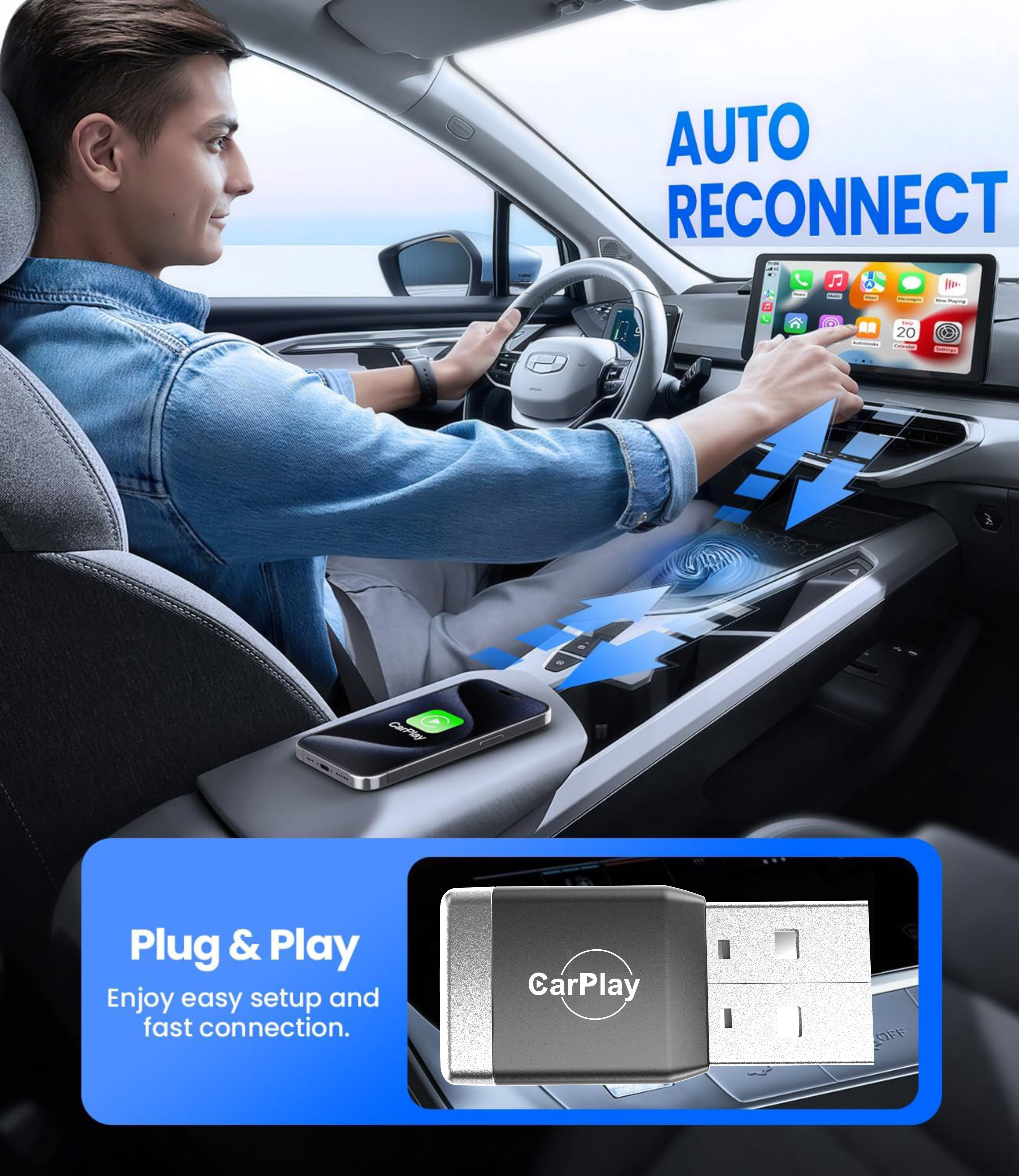 New Wireless CarPlay Android A - Smartwatch Universal recensione e prezzo
