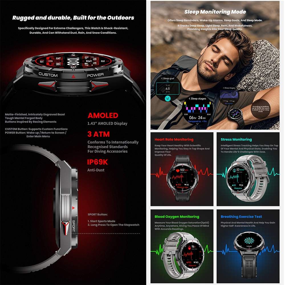 X2 Tank GPS Smart Watch 3ATM W - Smartwatch X2 recensione e prezzo