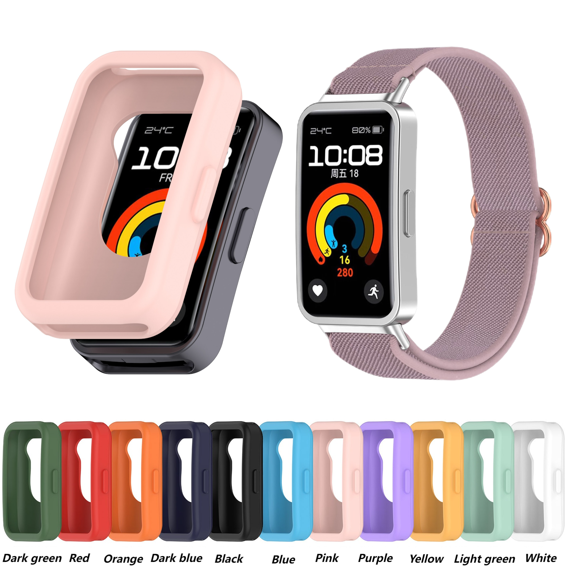 Silicone case For Huawei band  - Sport Loop Strap recensione e prezzo