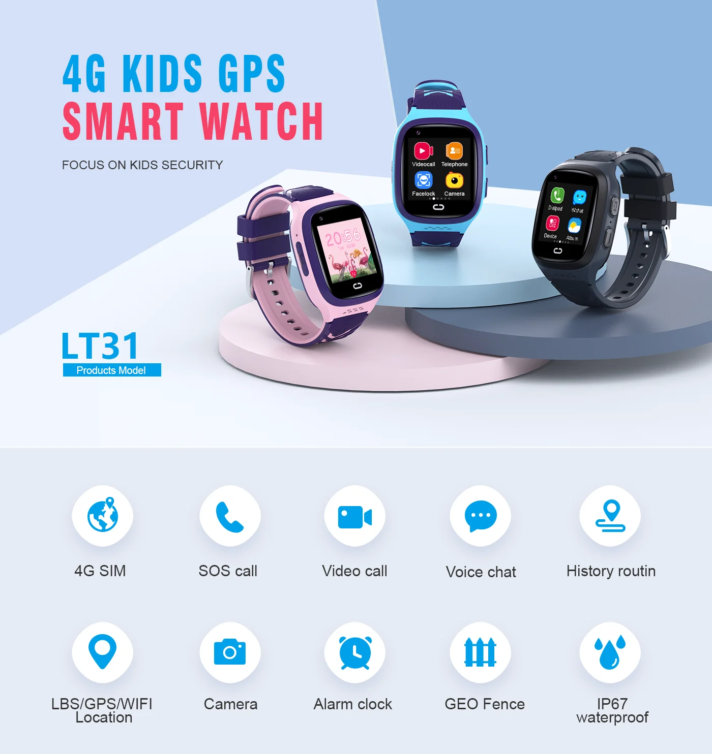 4G Kids Smartwatch SOS Waterpr - Smartwatch Id recensione e prezzo