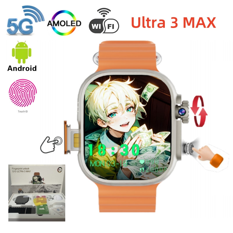 S10 ultra 3 max SmartWatch 4G/ - Smartwatch Store recensione e prezzo