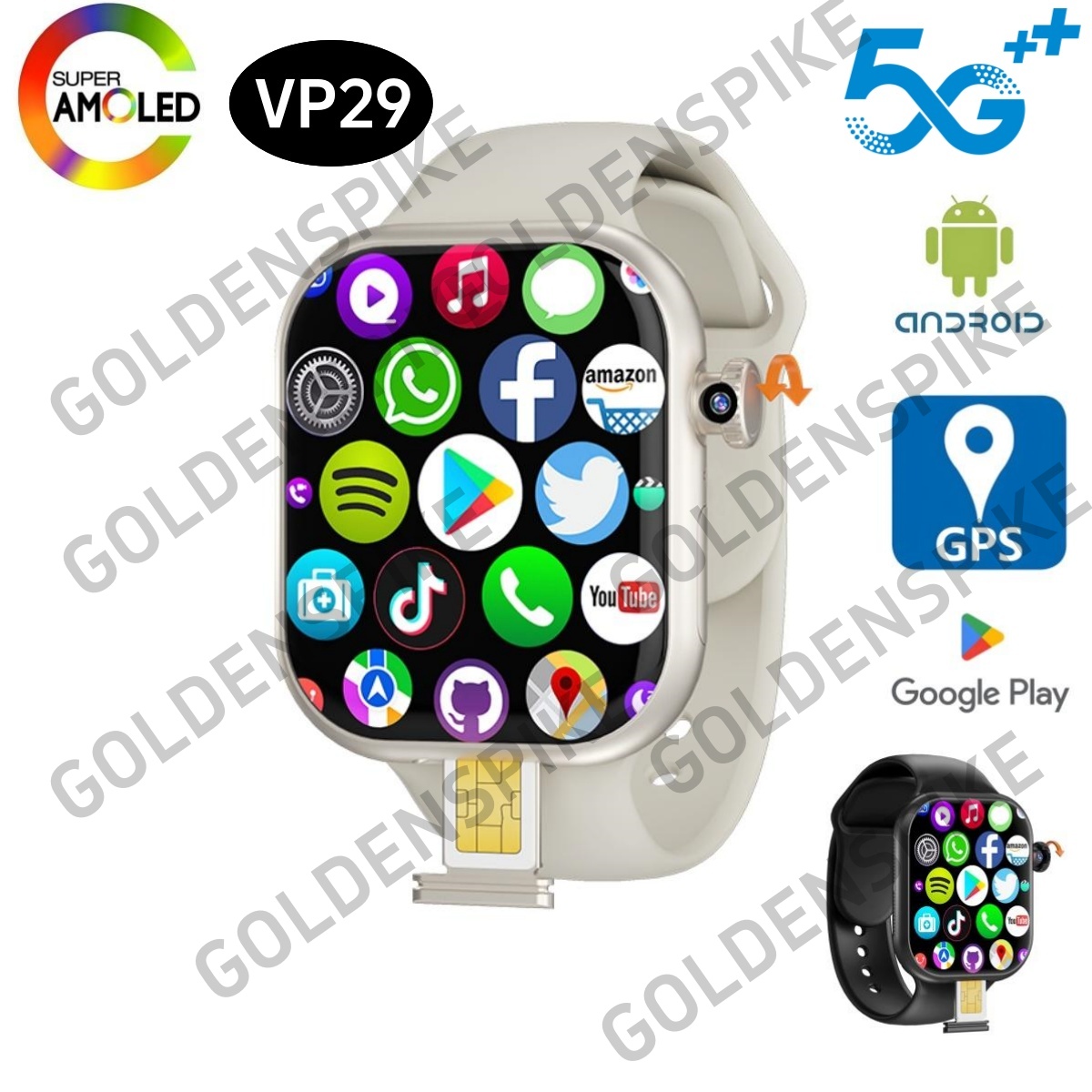 VP29 S10 Plus Smartwatch 4G LT - Smartwatch Store recensione e prezzo