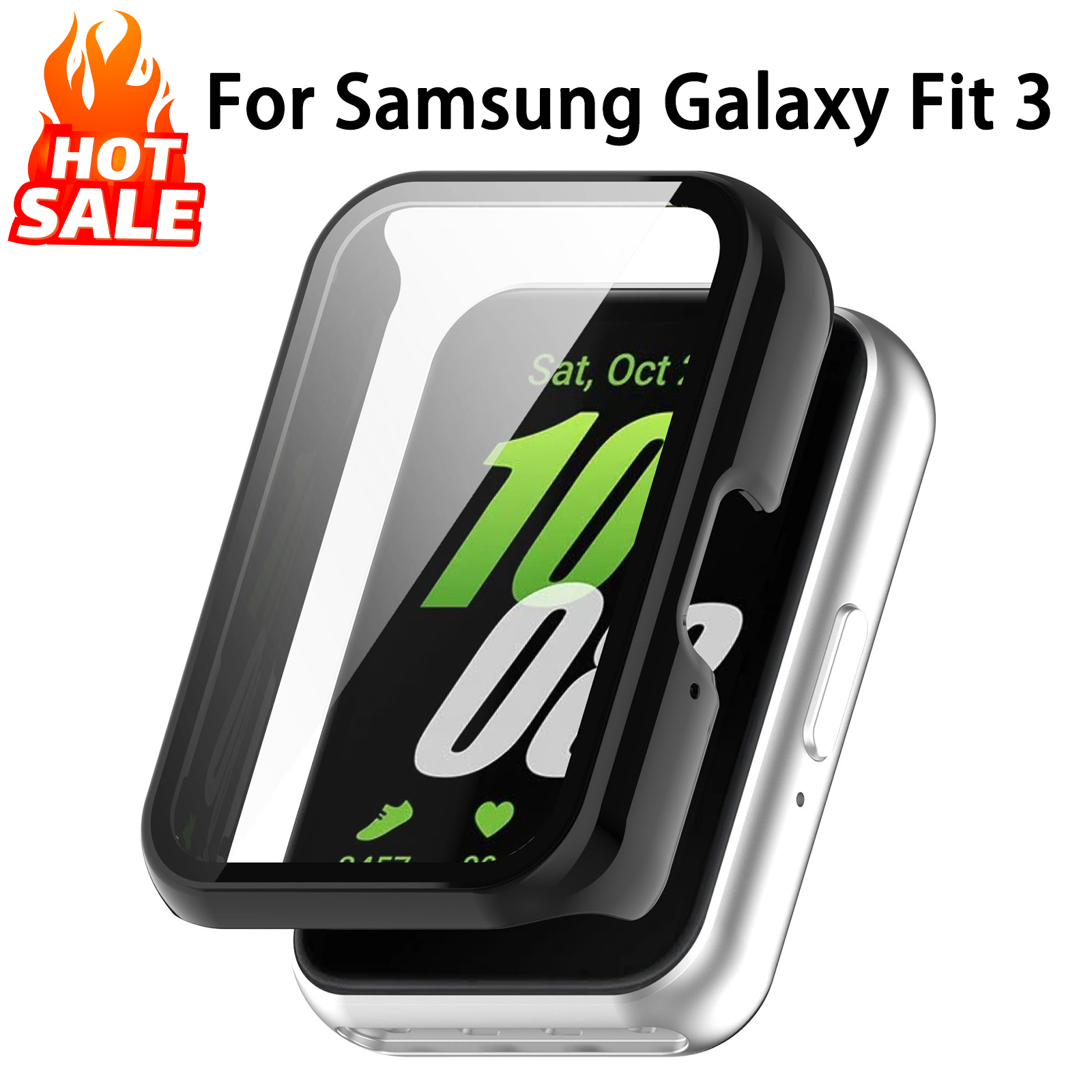 Glass+Case For Samsung Galaxy  - Samsung Smartwatch Accessories recensione e prezzo