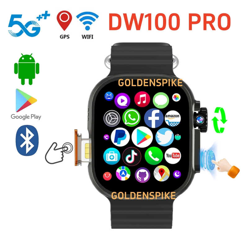 DW100 PRO SmartWatch 4G/5G And - Smartwatch Store recensione e prezzo