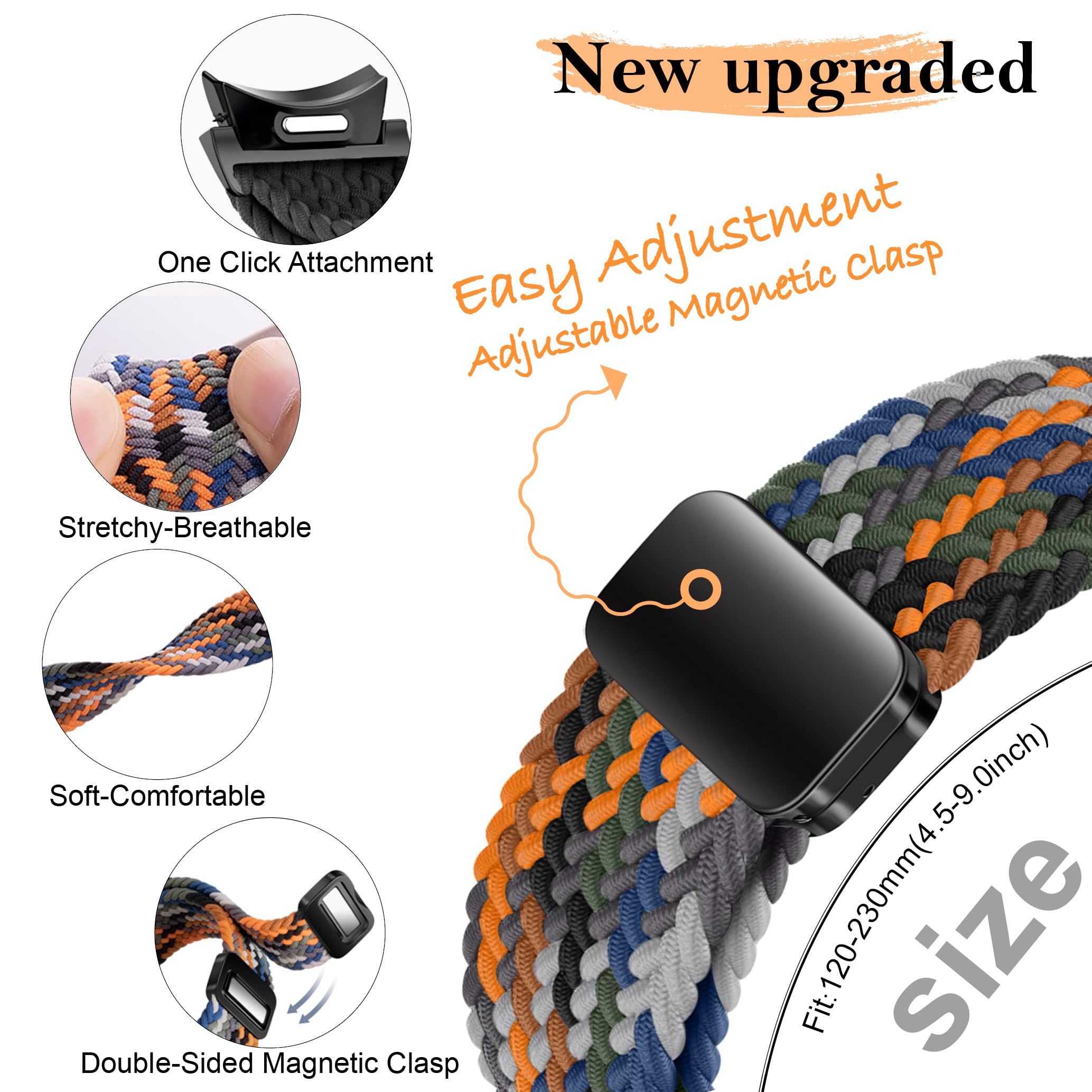 No Gaps Braided Band For Samsu - Solo Loop Strap recensione e prezzo