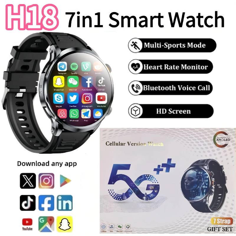 H18 New Android Smartwatch 4G  - Smartwatch Store recensione e prezzo