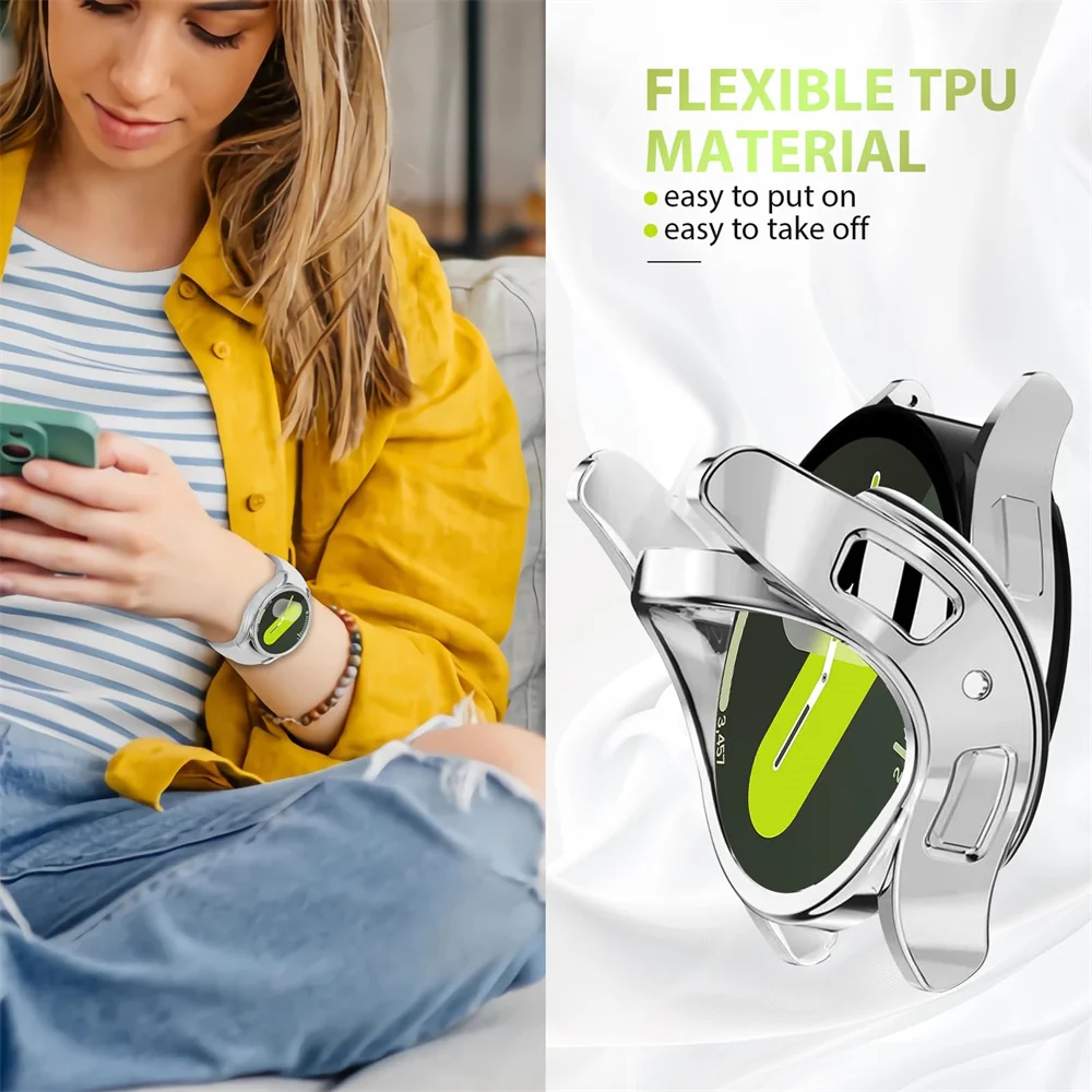 New Plating TPU Case for Samsu - Accessories For Galaxy Watch 5 recensione e prezzo