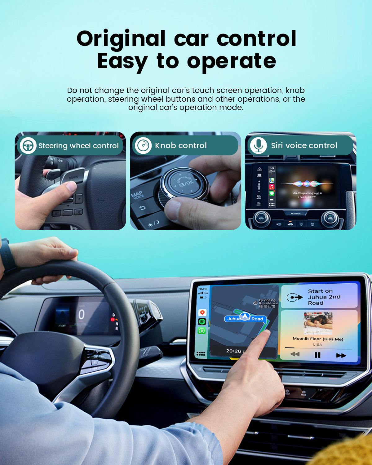HEYINCAR 2 in 1 Interface Wire - Smartwatch Universal recensione e prezzo
