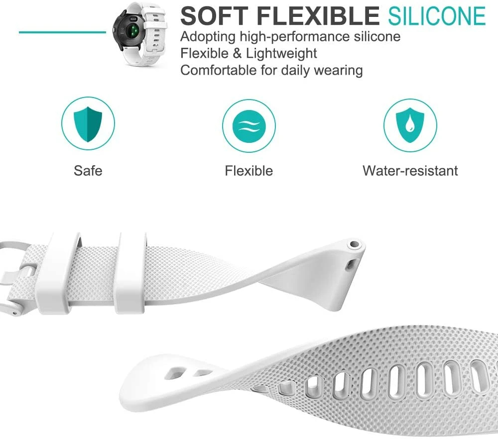 Quick Release Silicone Band fo - Titan Smartwatch Accessories recensione e prezzo