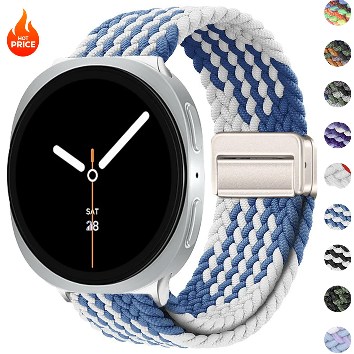 Magnetic Nylon Strap for Samsu - Solo Loop Strap recensione e prezzo