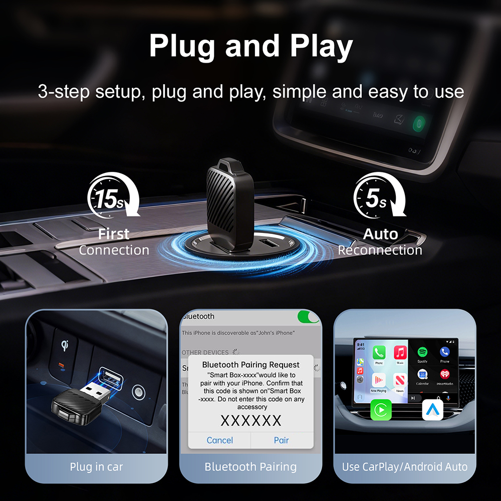 2026 Wireless CarPlay Adapter  - Smartwatch Universal recensione e prezzo