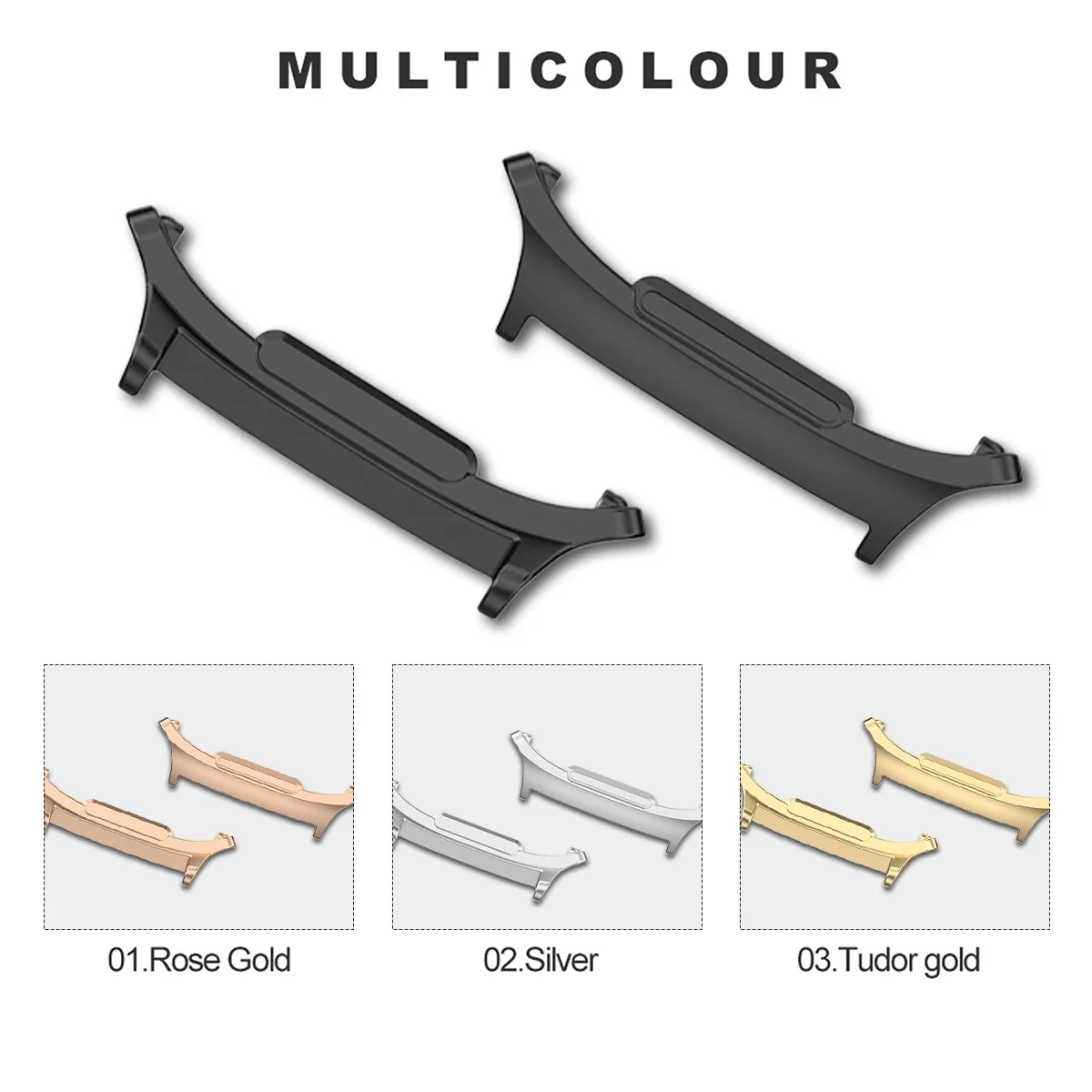 2pcs Metal Adapter Watch Band  - Watch Band Connector recensione e prezzo