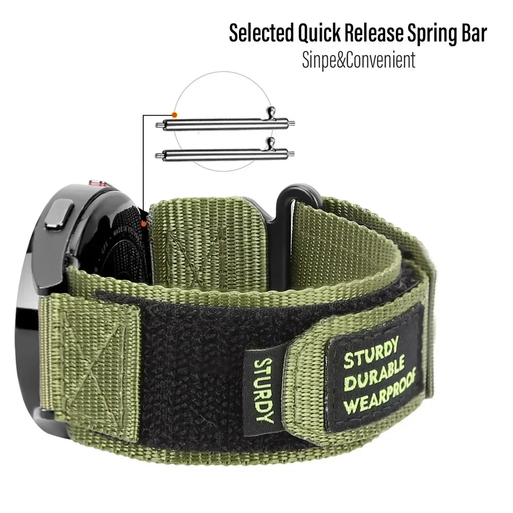 20mm Tactics Sport Strap for S - Sport Loop Strap recensione e prezzo