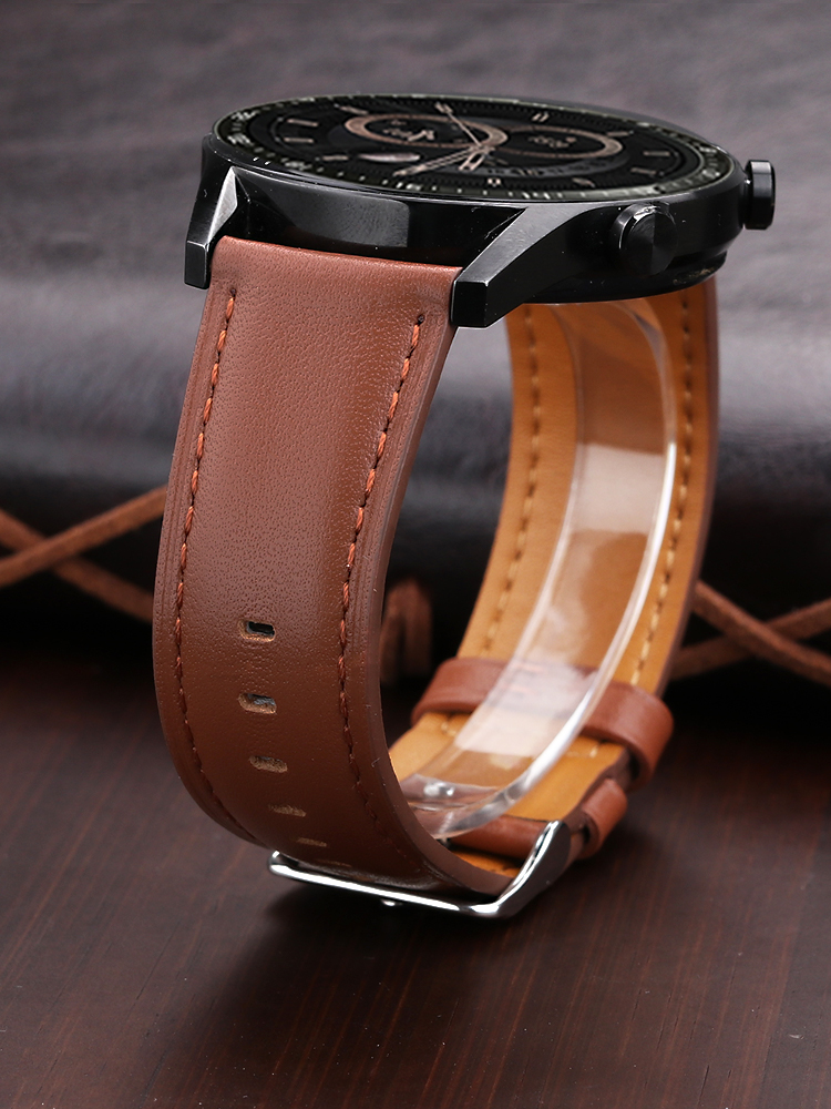 22mm Genuine Leather Watch Ban - Smartwatch Accessories Shop recensione e prezzo