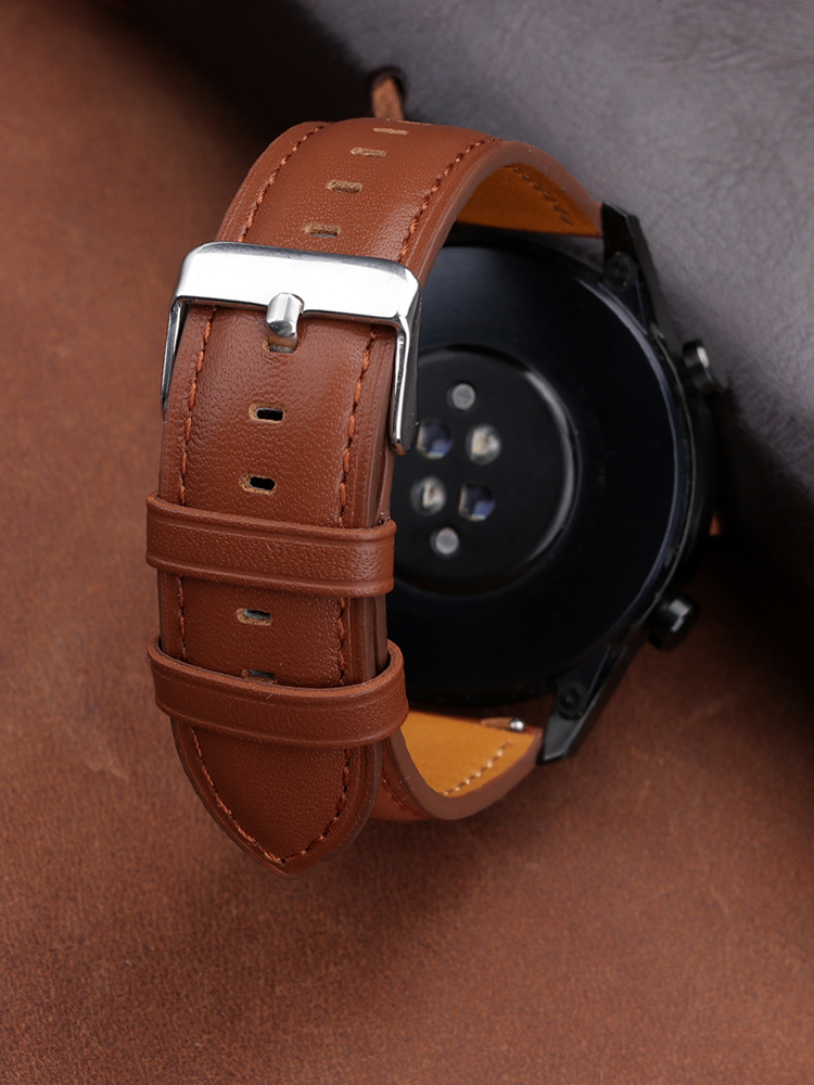 22mm Genuine Leather Watch Ban - Smartwatch Accessories Shop recensione e prezzo
