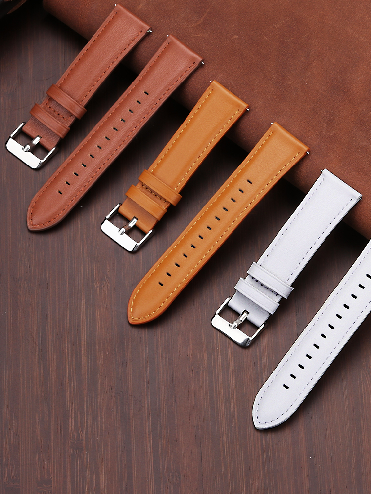 22mm Genuine Leather Watch Ban - Smartwatch Accessories Shop recensione e prezzo