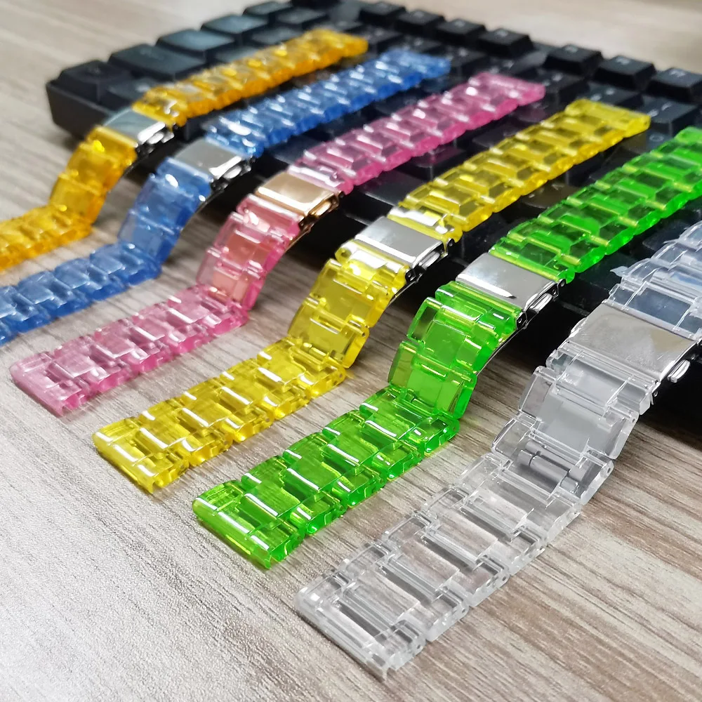 Transparent Glacier band for S - Titan Smartwatch Accessories recensione e prezzo