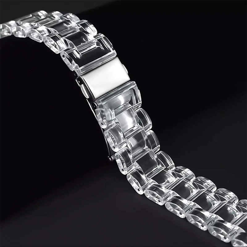 Transparent Glacier band for S - Titan Smartwatch Accessories recensione e prezzo