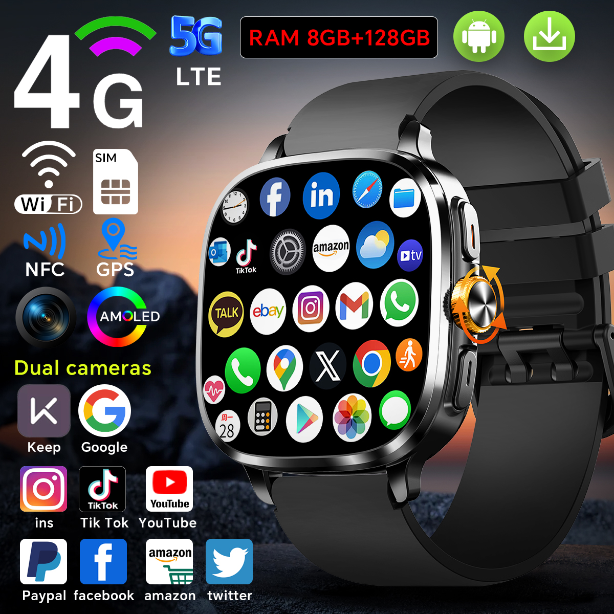 5G Full Netcom S99 Smartwatch  - Smartwatch Store recensione e prezzo