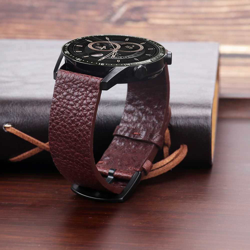 22mm Genuine Calfskin Leather  - Smartwatch Accessories Shop recensione e prezzo