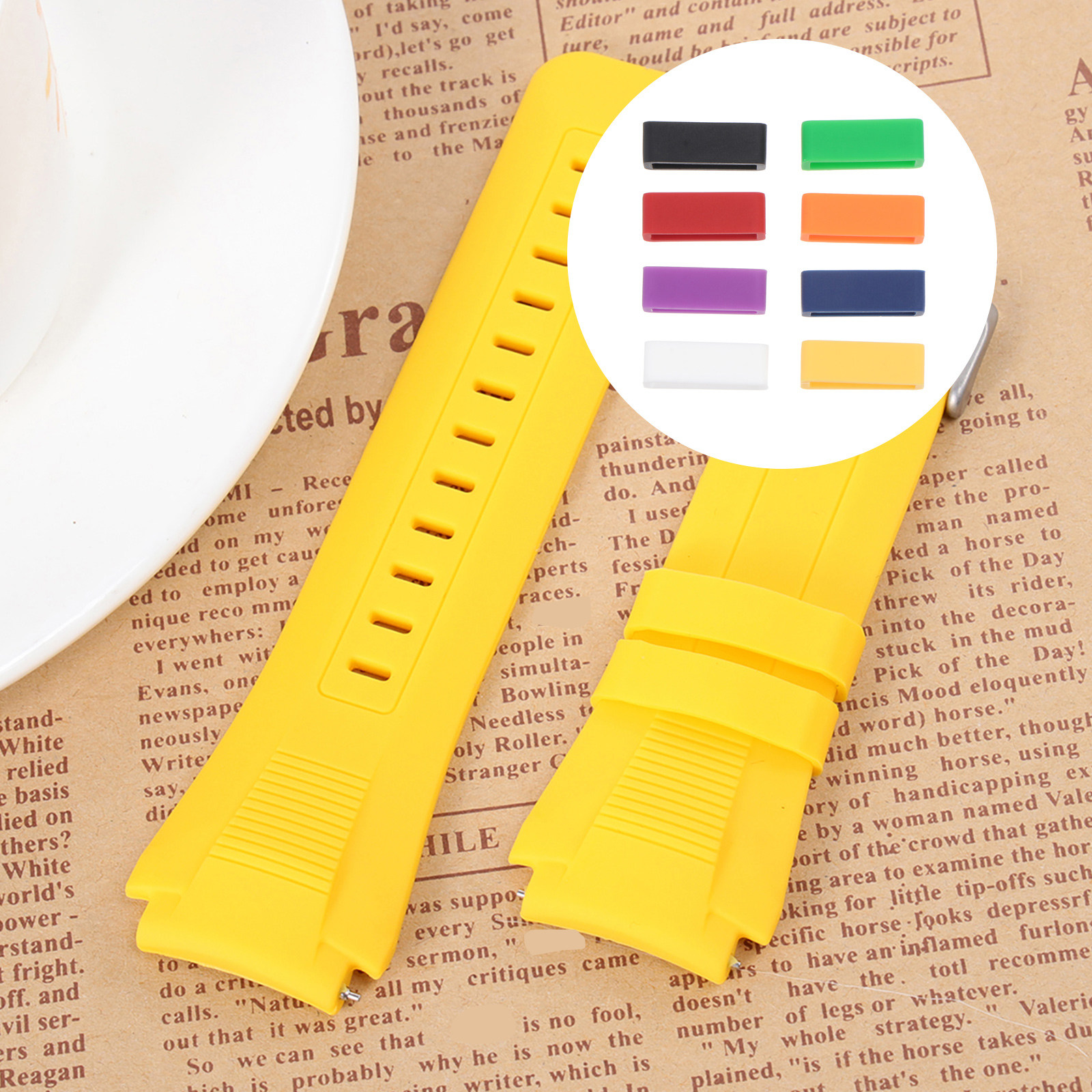 8Pcs Premium Silicone Watch Ba - Silicone Band Replacement recensione e prezzo