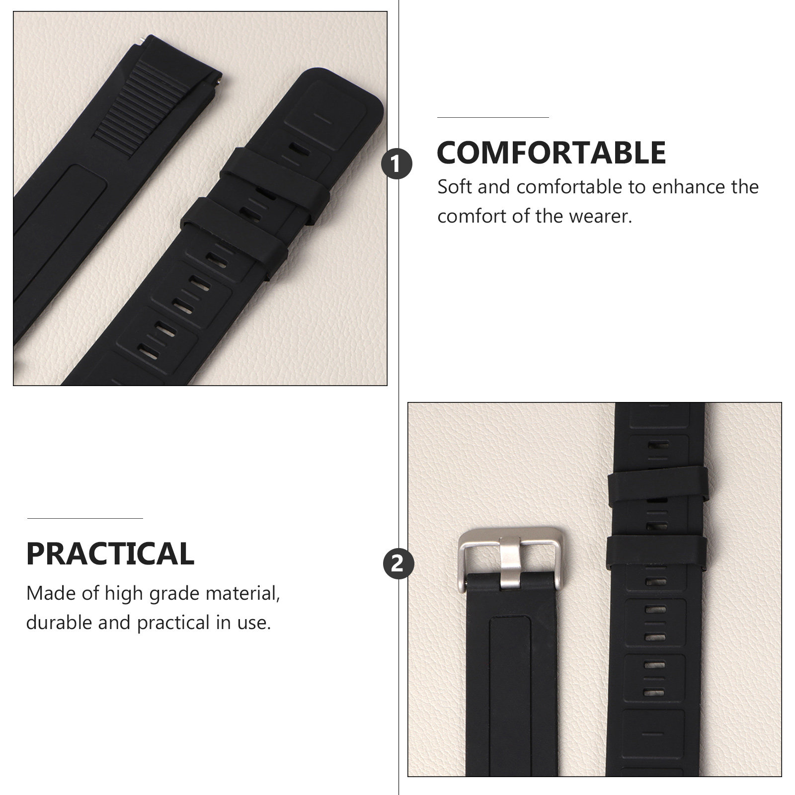 8Pcs Premium Silicone Watch Ba - Silicone Band Replacement recensione e prezzo