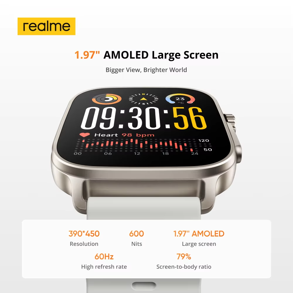Global Version realme watch 5  - Smartwatch X2 recensione e prezzo