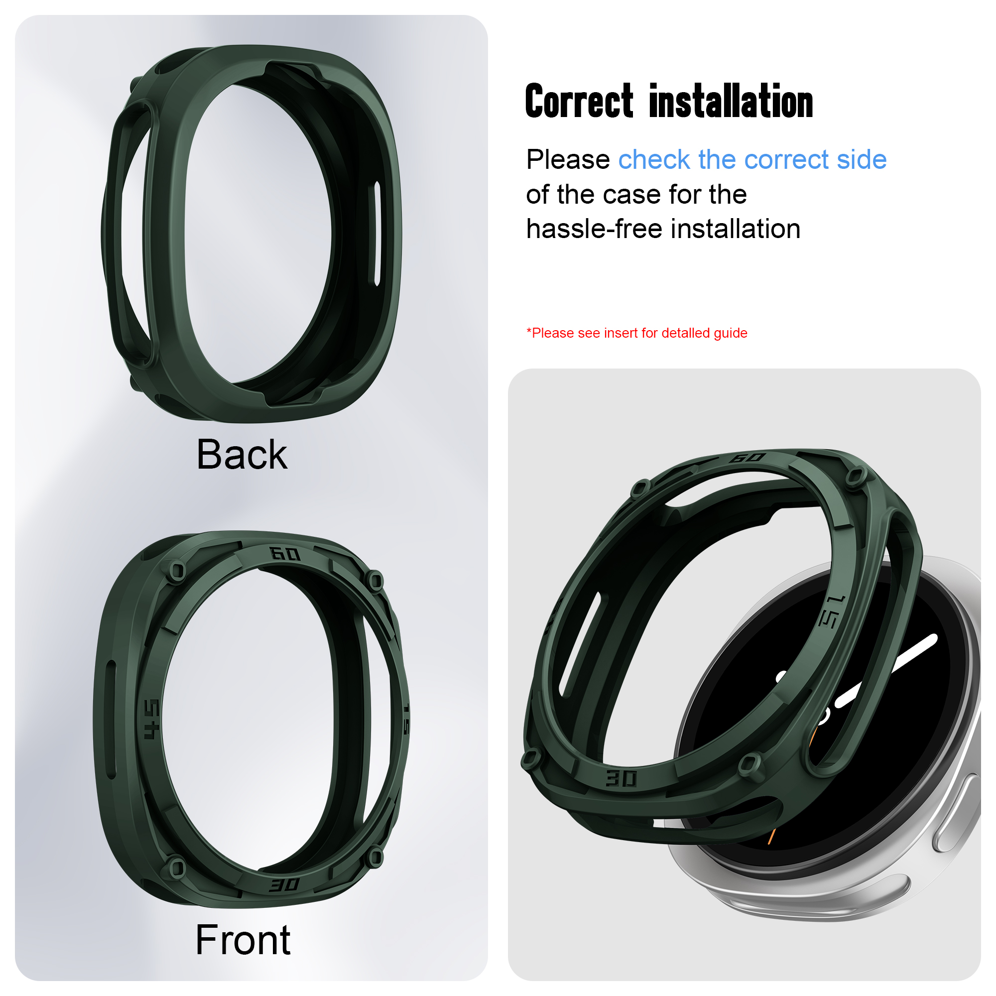 Rugged Bezel Case for Samsung  - Samsung Smartwatch Accessories recensione e prezzo