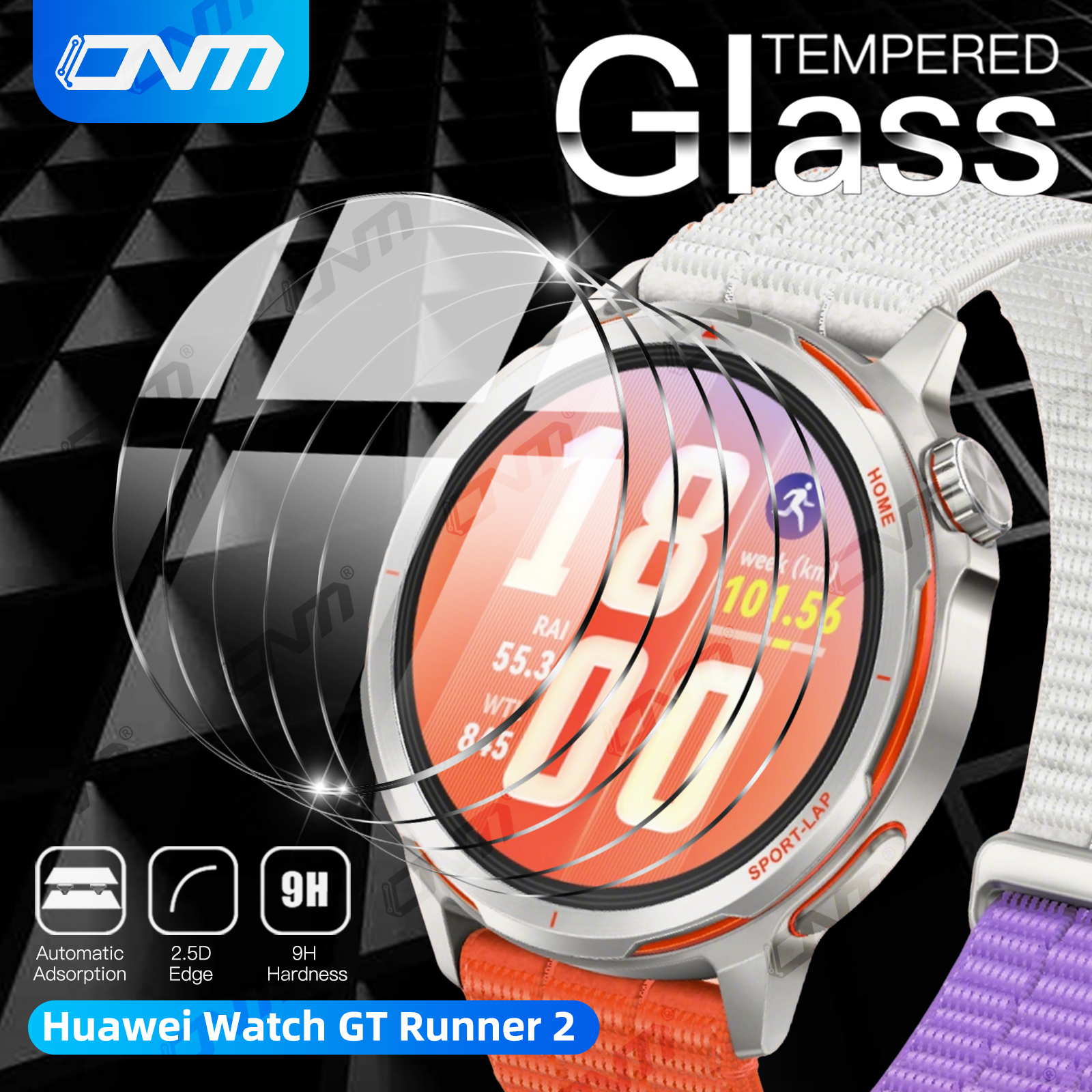 9H Tempered Glass For Huawei W - Titan Smartwatch Accessories recensione e prezzo