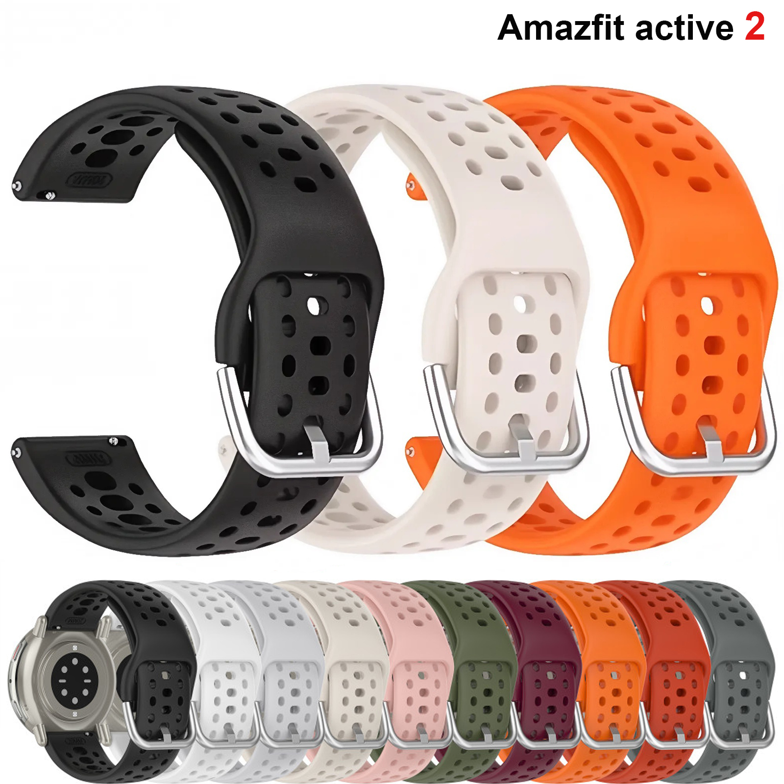 20mm Strap For Amazfit active  - Titan Smartwatch Accessories recensione e prezzo