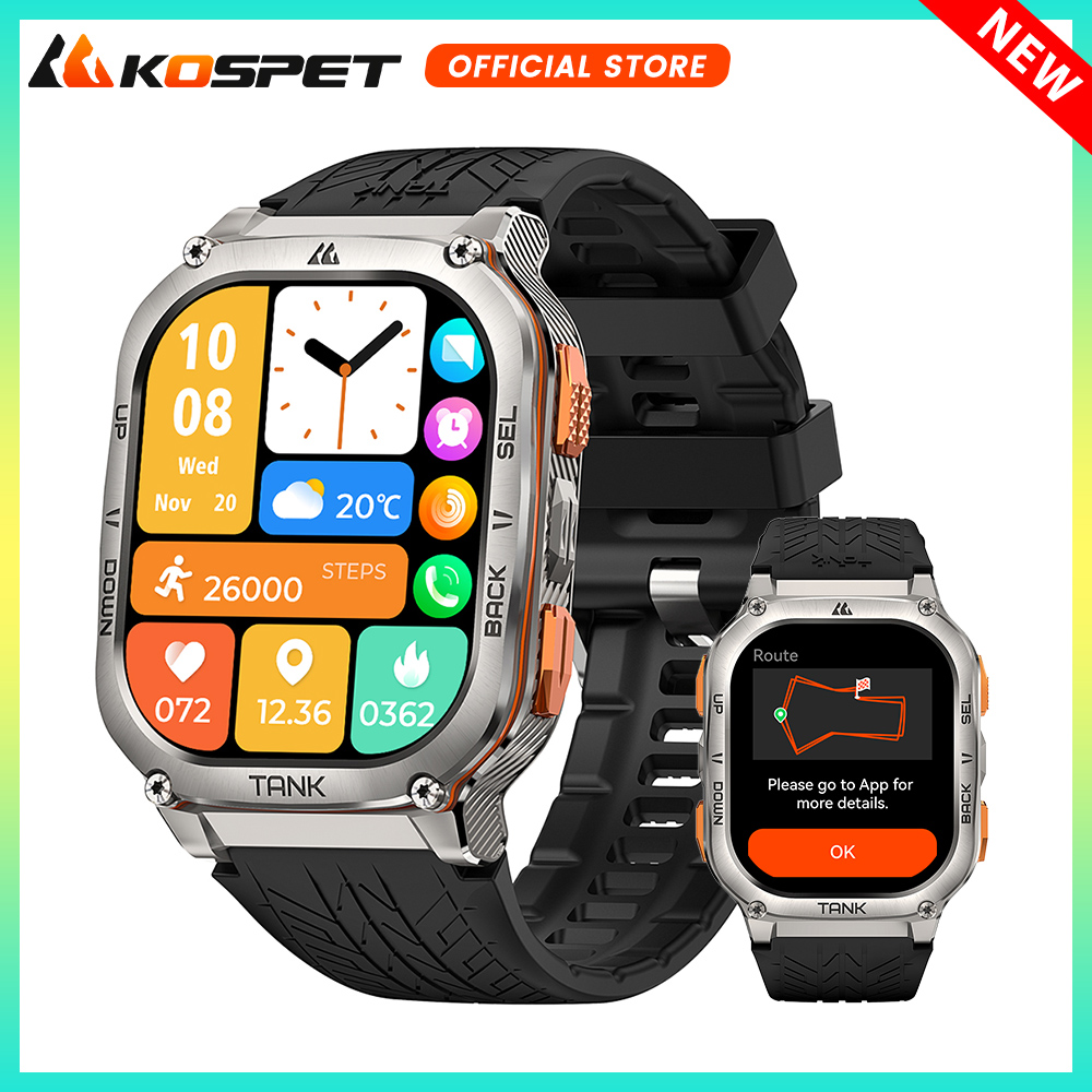 KOSPET TANK M3 Ultra GPS Smart - Smartwatch X2 recensione e prezzo