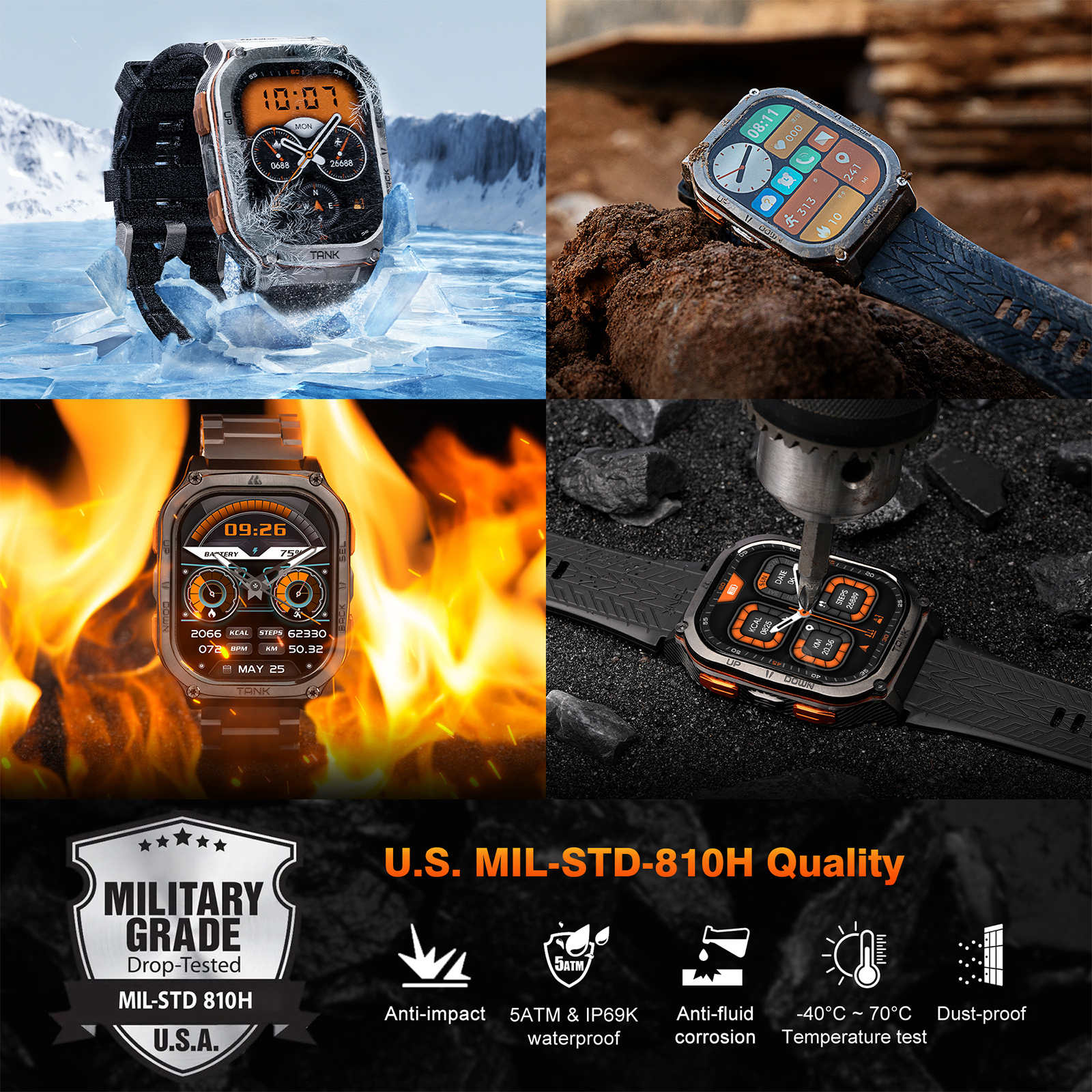 KOSPET TANK M3 Ultra GPS Smart - Smartwatch X2 recensione e prezzo