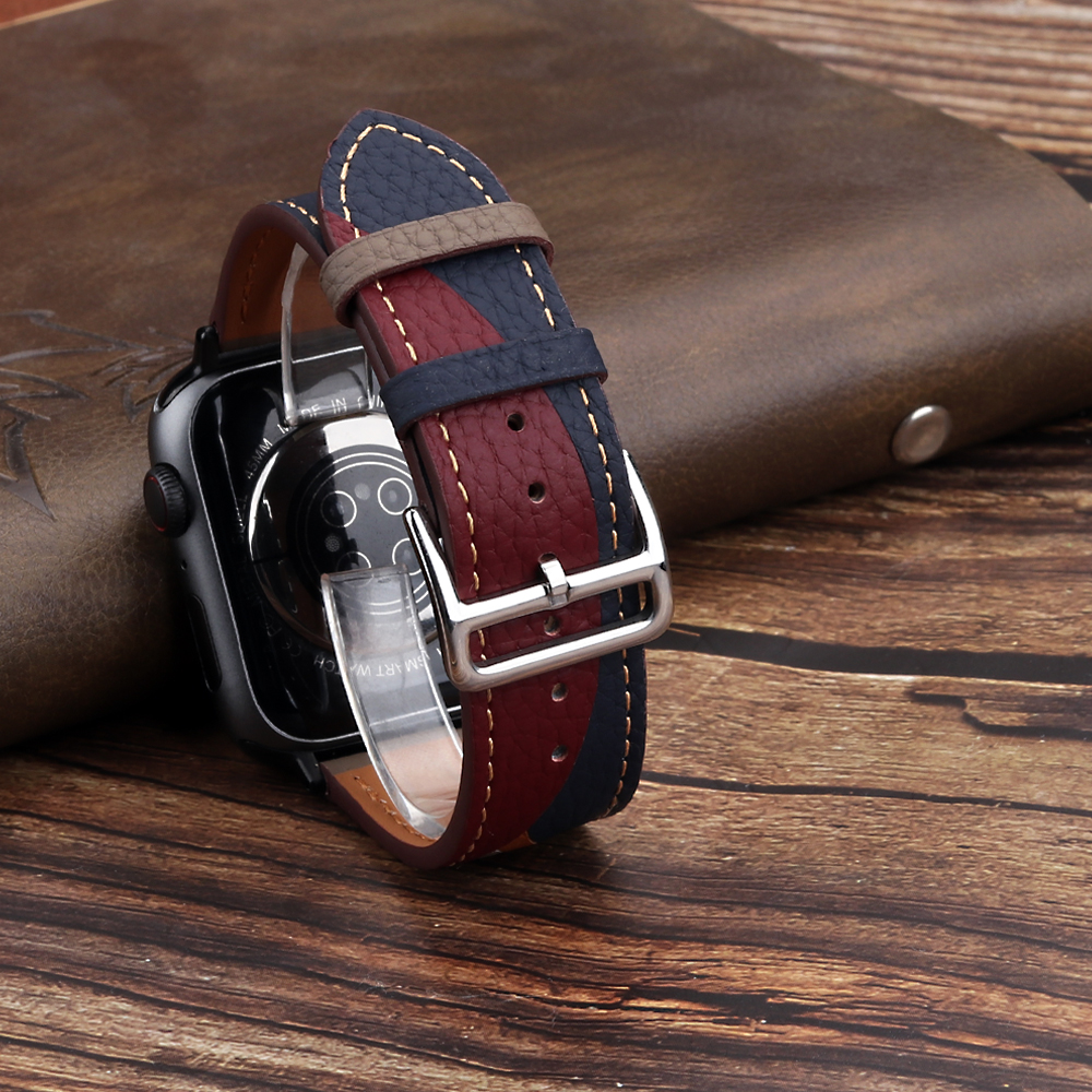 Genuine Leather Strap for Appl - Smartwatch Accessories Shop recensione e prezzo