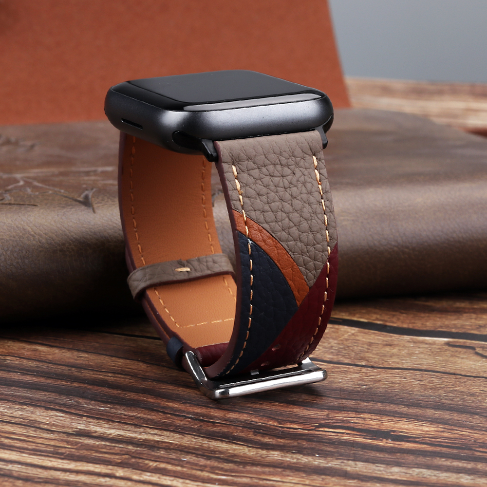 Genuine Leather Strap for Appl - Smartwatch Accessories Shop recensione e prezzo