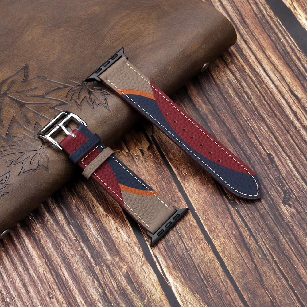 Genuine Leather Strap for Appl - Smartwatch Accessories Shop recensione e prezzo